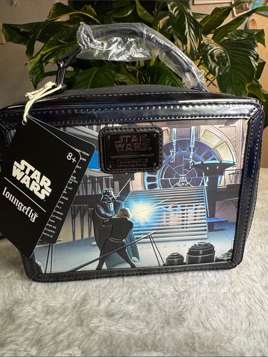 Loungefly Handbags - Loungefly Star Wars "Return Of The Jedi" Crossbody Bag/Lunchbox